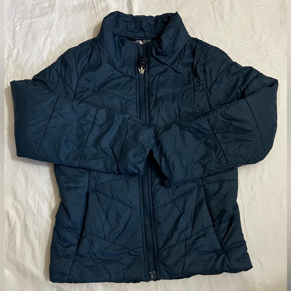 The NorthFace Kids Jacket. Size-XS, Color -Blue. - Picture 4 of 5